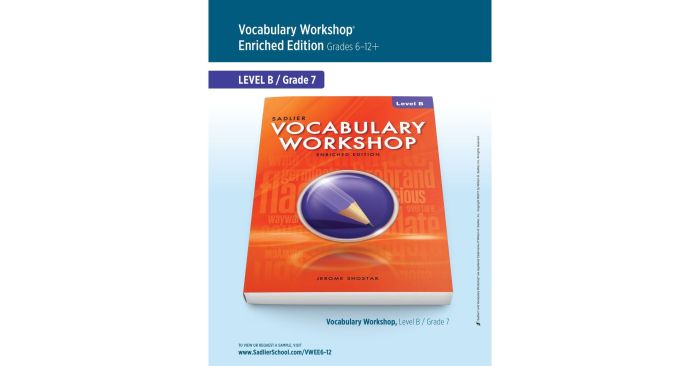 Vocab book level b answers