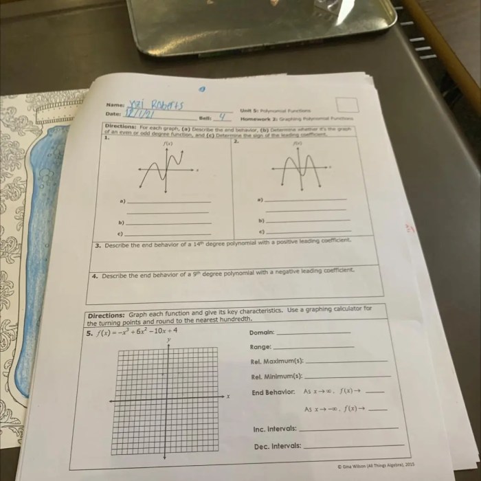 Unit real number system homework 2 answer key