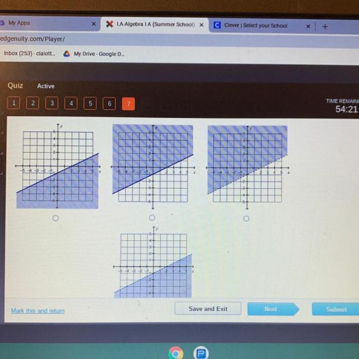 Inequality 6x which 2y