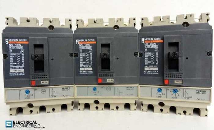 Breakers molded circuit case electrical protection automationdirect library